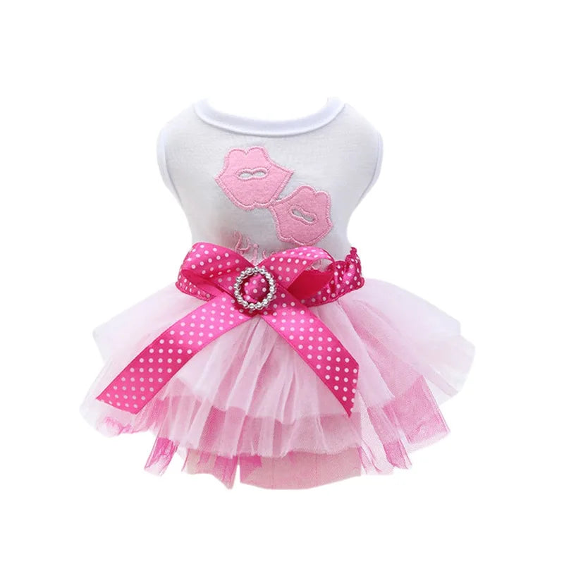 Sweet Princess Dress for Small and Medium Dogs