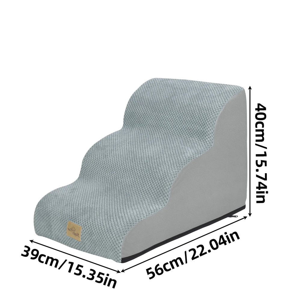 Pet Training Stairs with Removable Cover