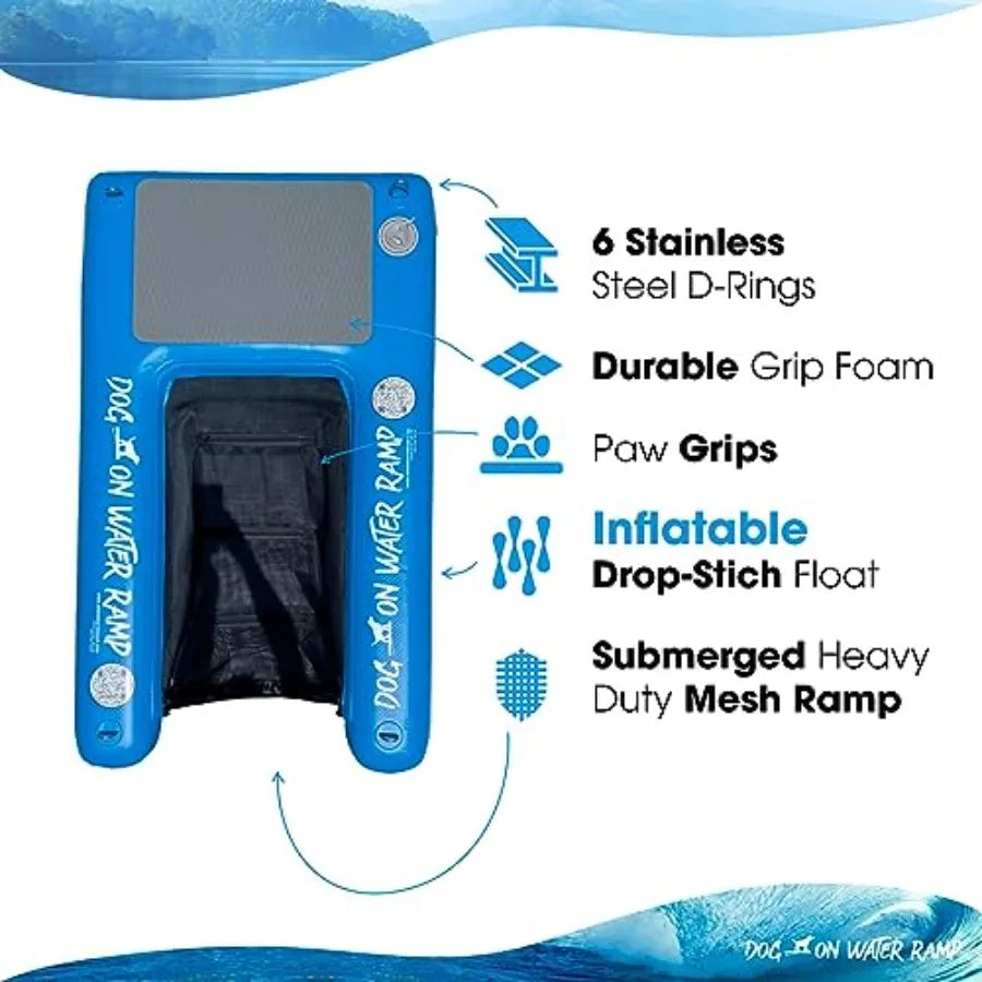 Floating Dog Water Ramp for Boat or Pool