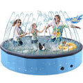 Giant Foldable Non-Slip Dog Pool with Sprinkler