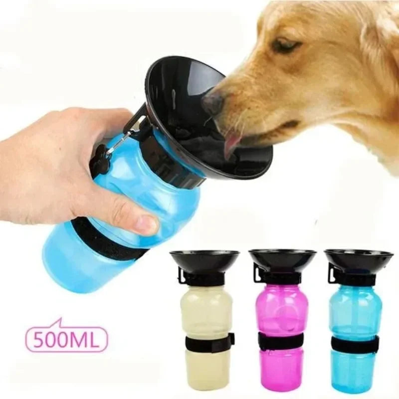 500ml Portable Pet Dog Water Bottle