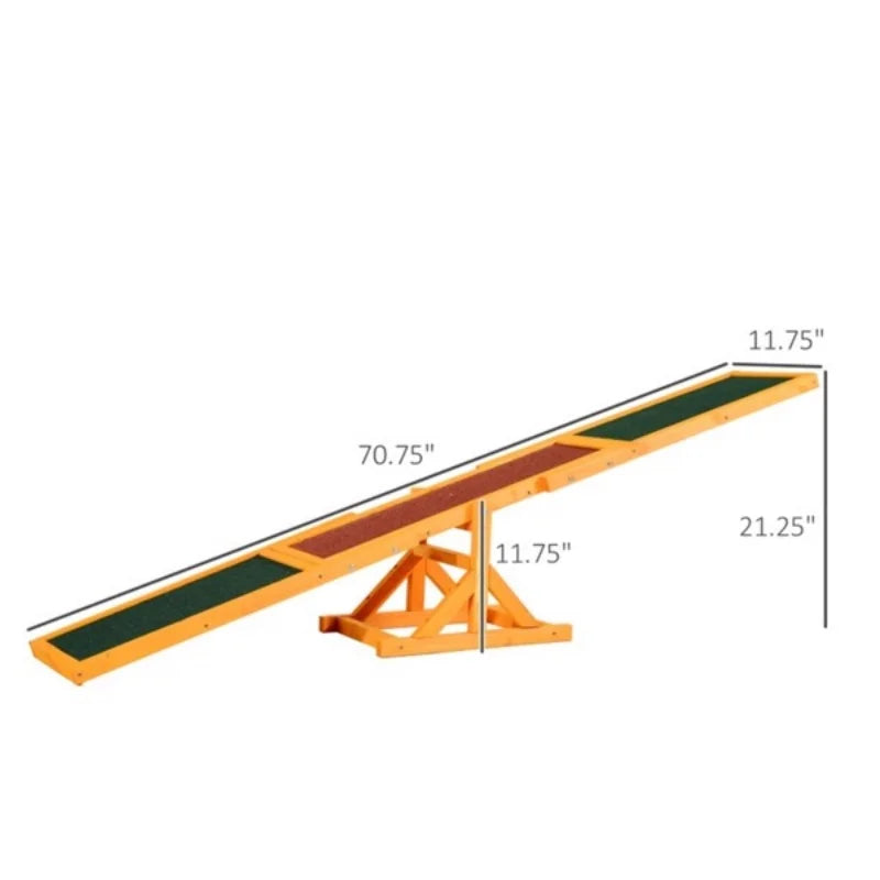 Agility Teeter Totter Dog Training Toy