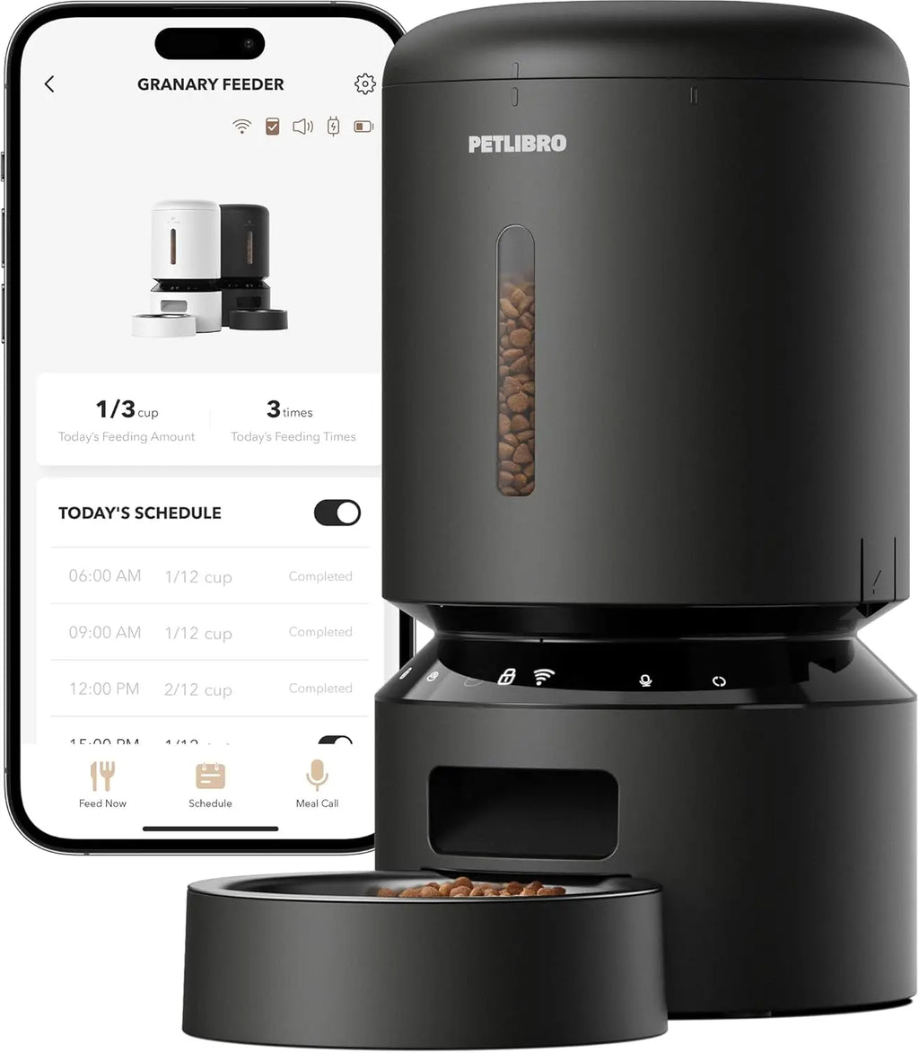 Smart Automatic Pet Feeder with App Control