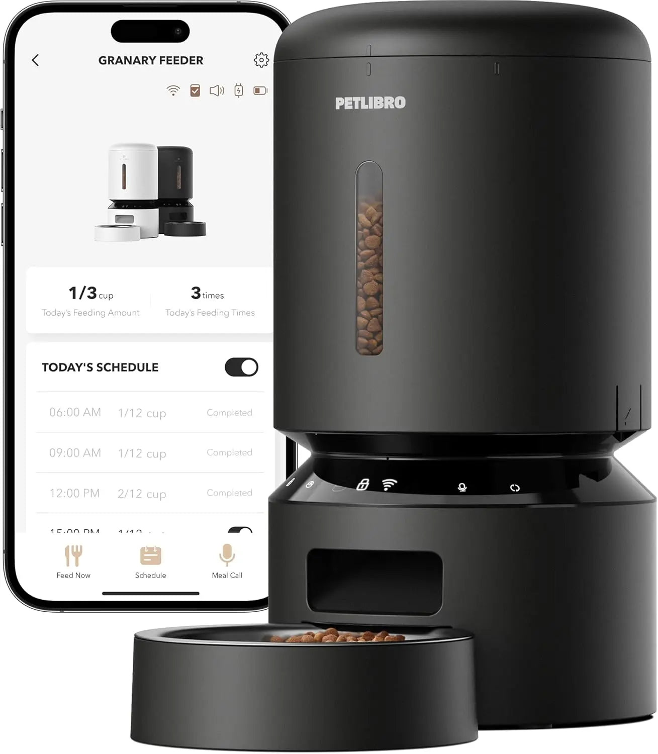 Smart Automatic Pet Feeder with App Control