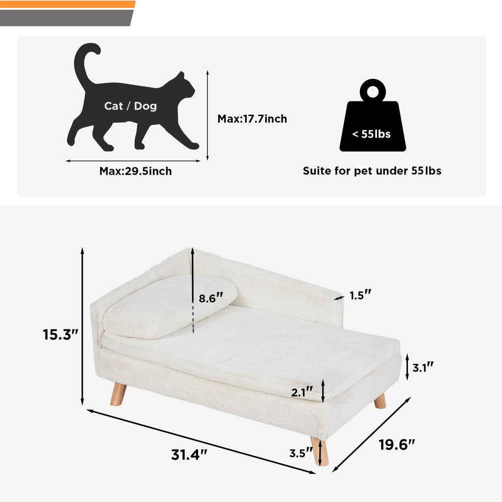 Classy Modern Waterproof Pet Sofa Bed
