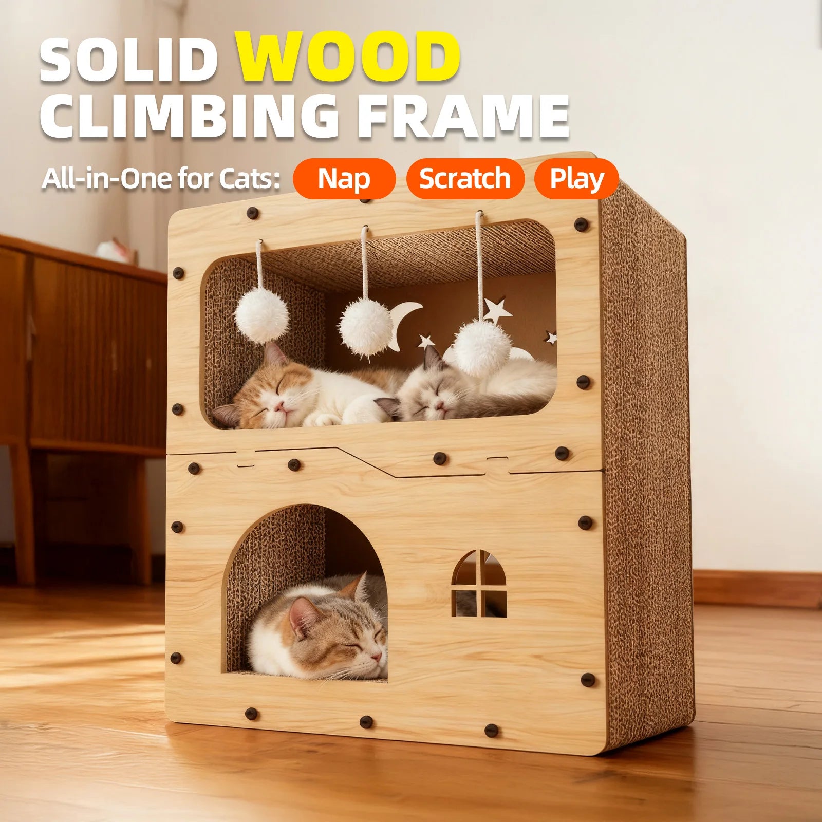 Spacious Cat House