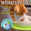 Interactive Cat Slow Feeder Bowl