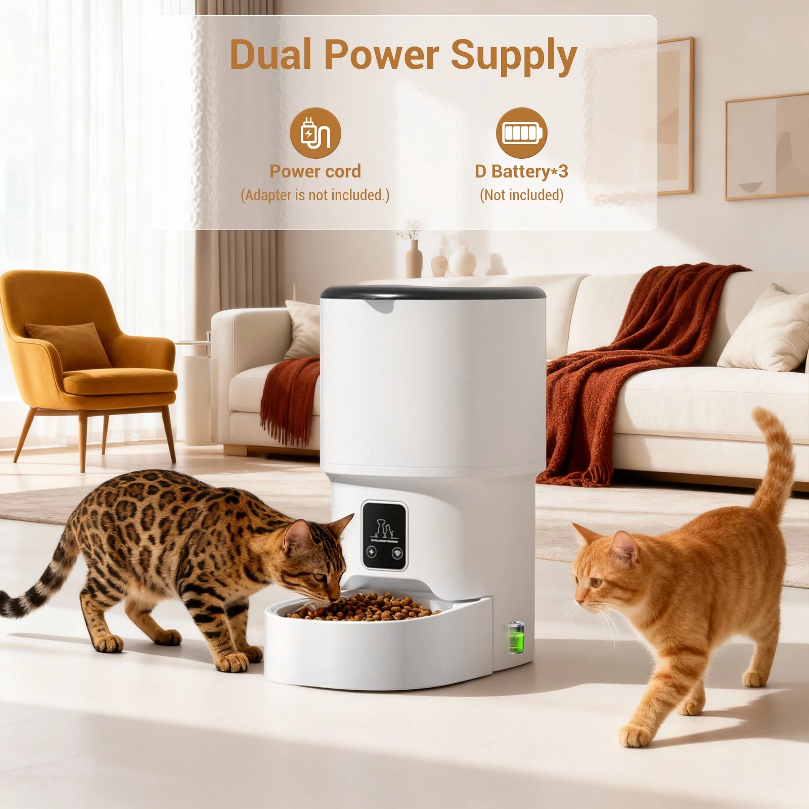 Automatic Programmable Pet Feeder