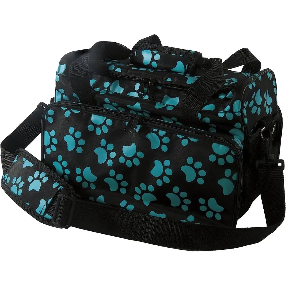 Paw Print Pet Travel Tote Bag