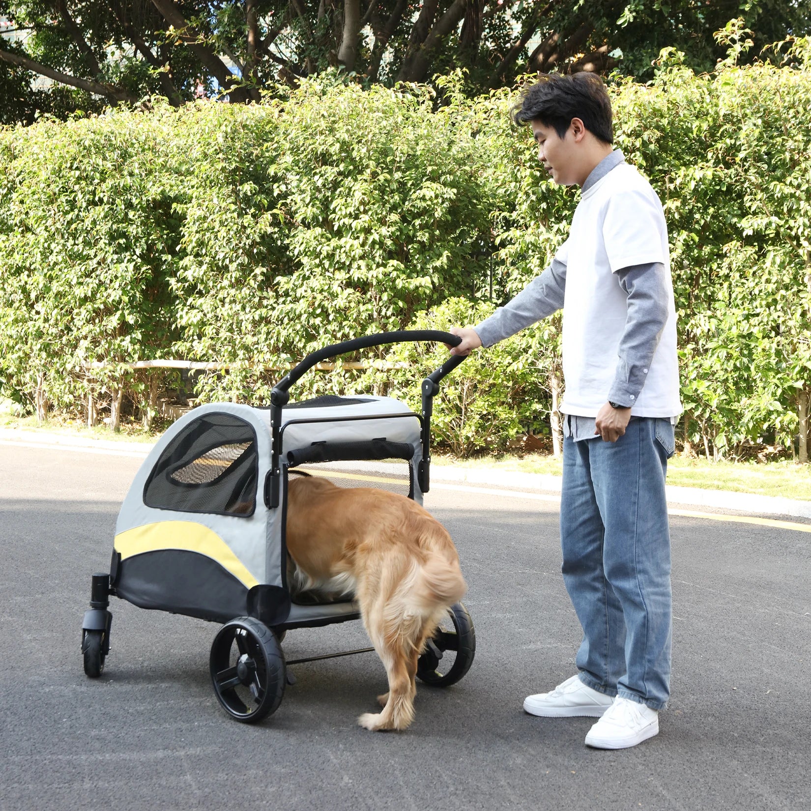 Portable Foldable Pet Stroller