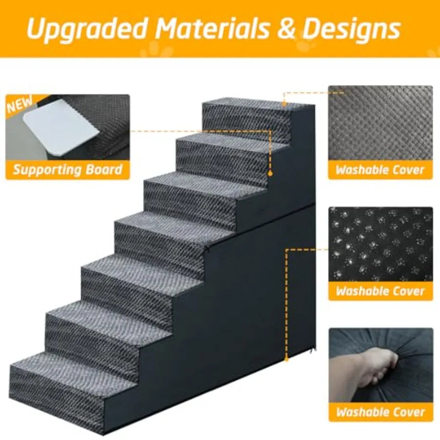Tall Dog Stairs for Small and Medium Dogs