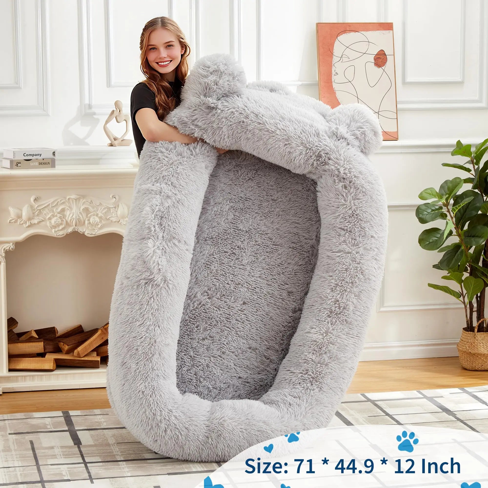 Large Human-Sized Dog Bed