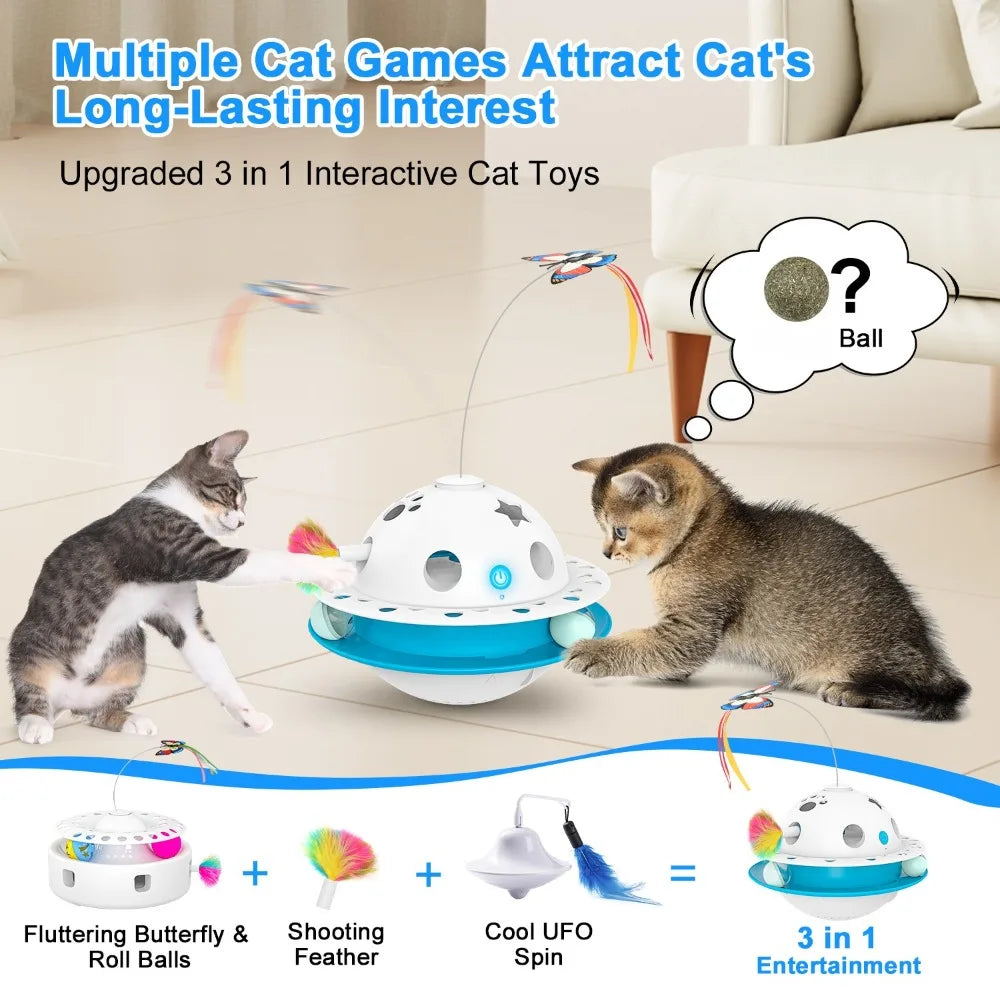 Interactive Moving Cat Toy