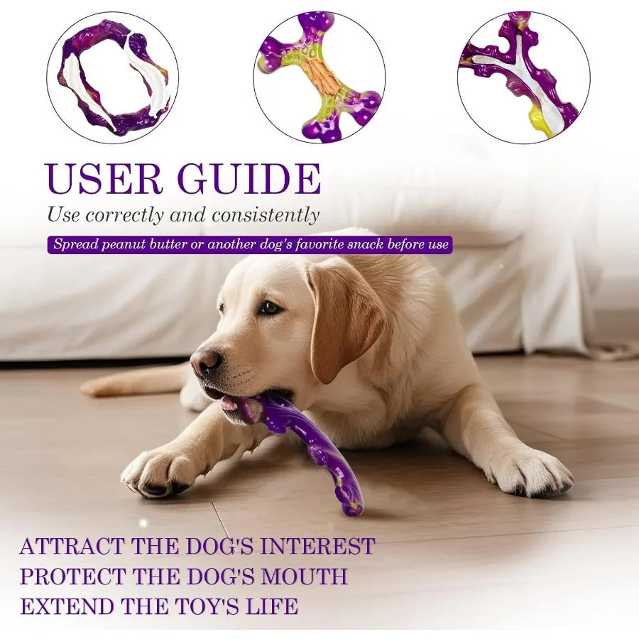 6-Pack Dog Toys for Aggressive Chewers