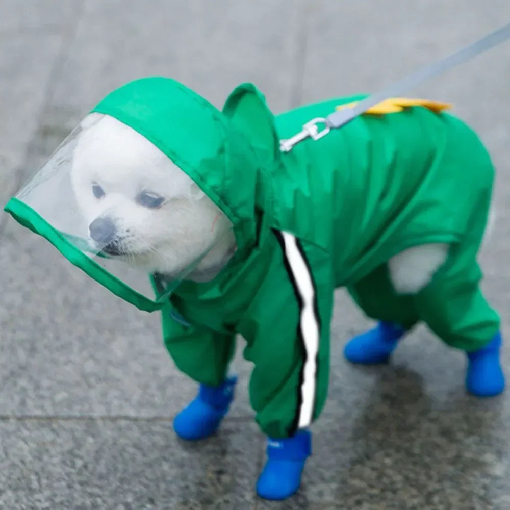 Bear, Dinosaur, or Bumble Bee Dog Raincoat