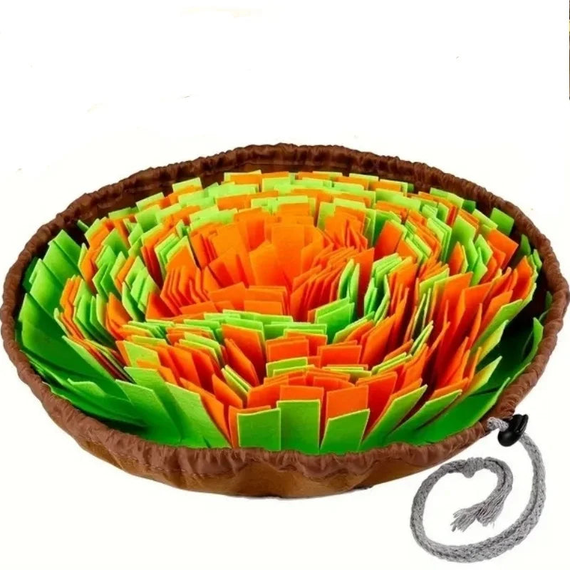 Washable Foldable Felt Dog Snuffle Mat