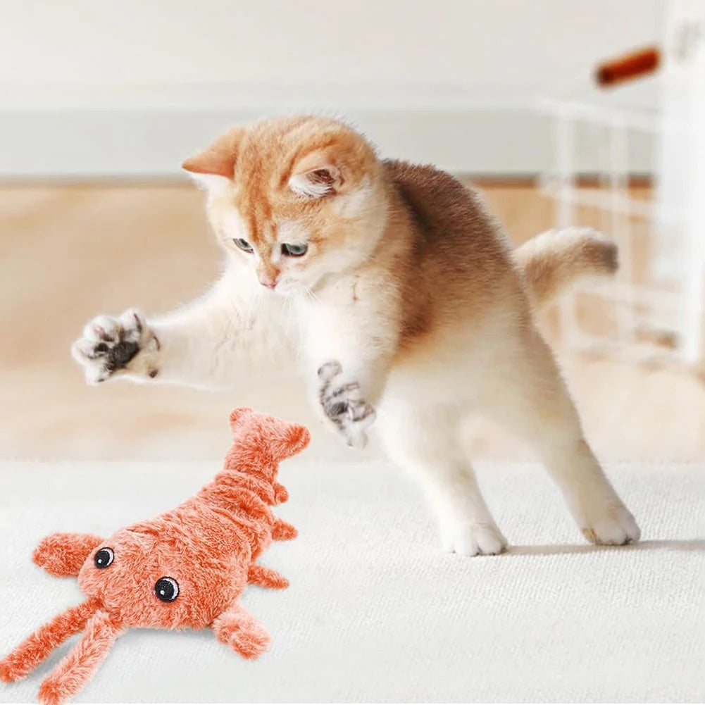 Interactive Floppy Lobster Dog Toy