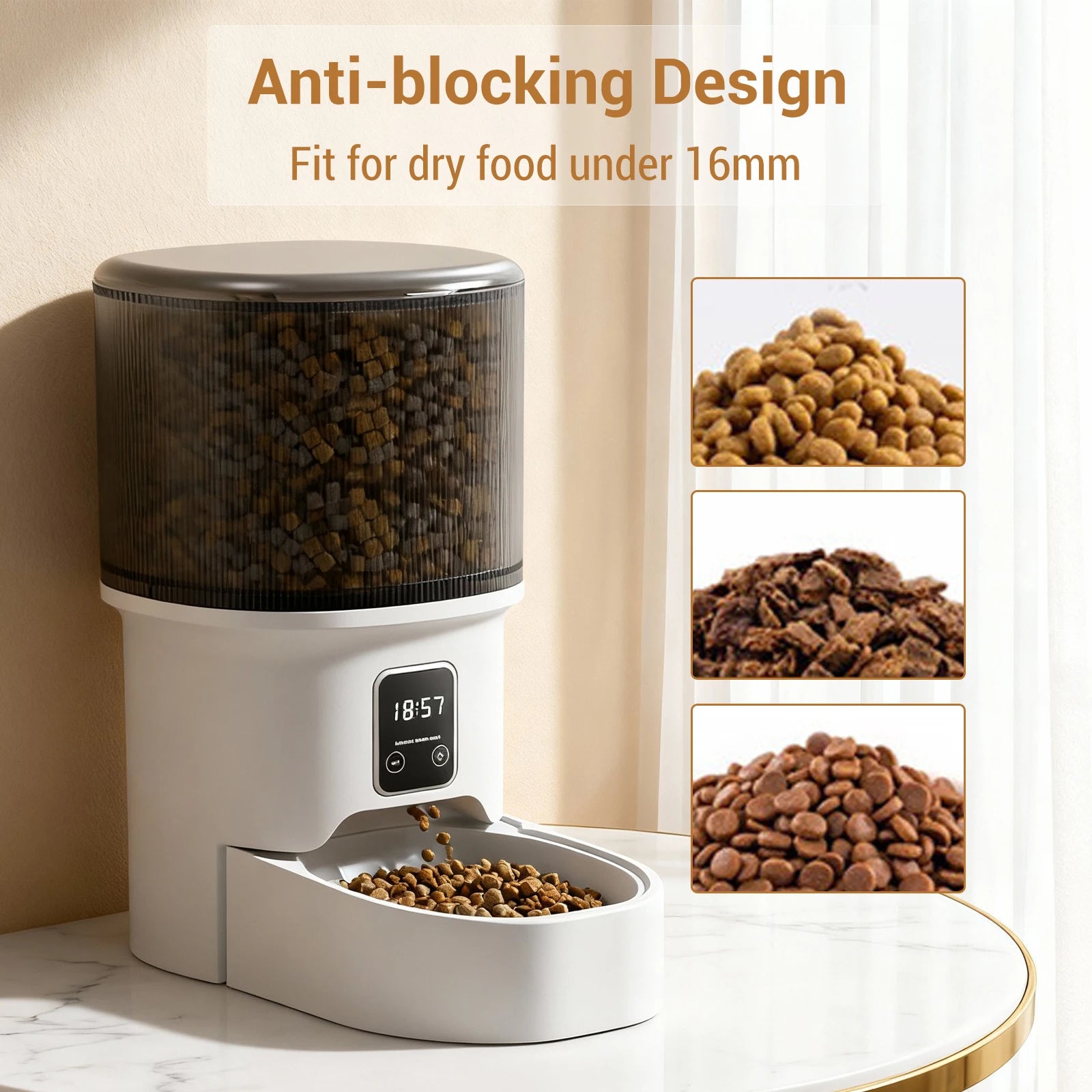 Automatic Programmable Pet Feeder