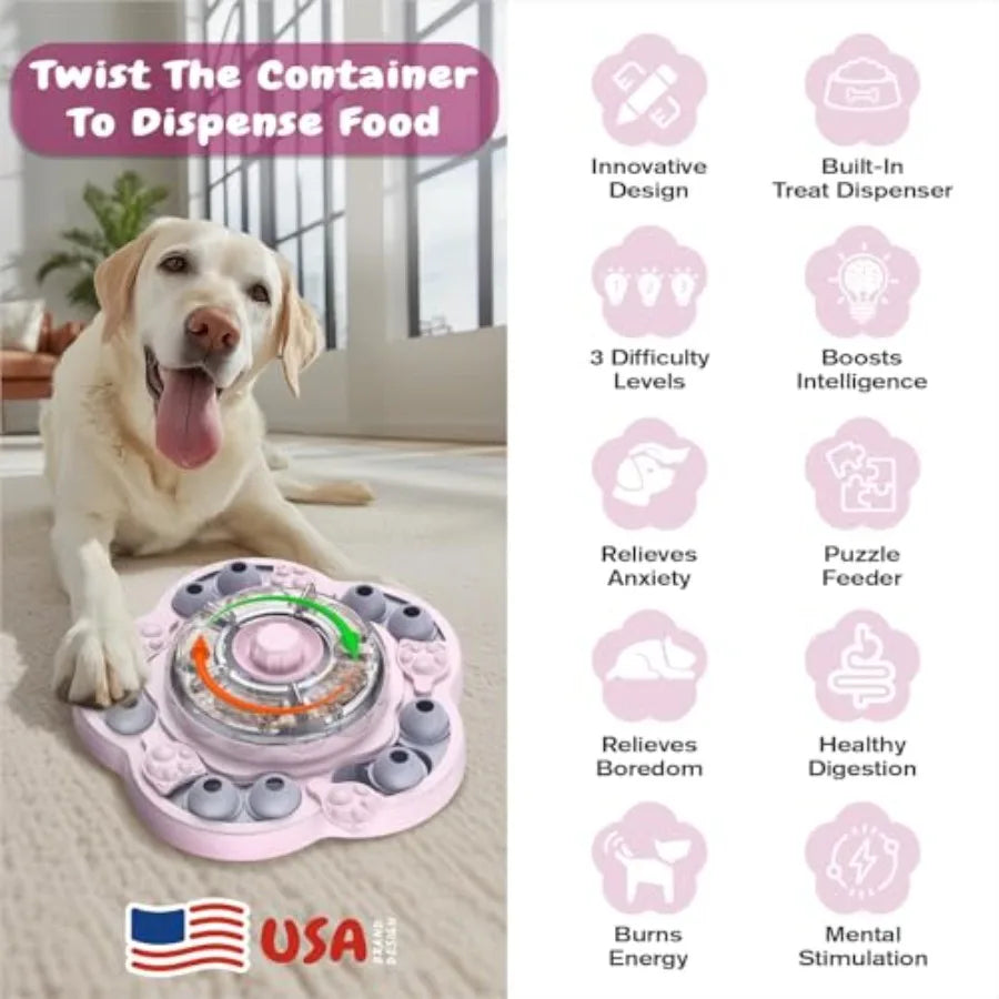 Dog Puzzle Feeder Toy