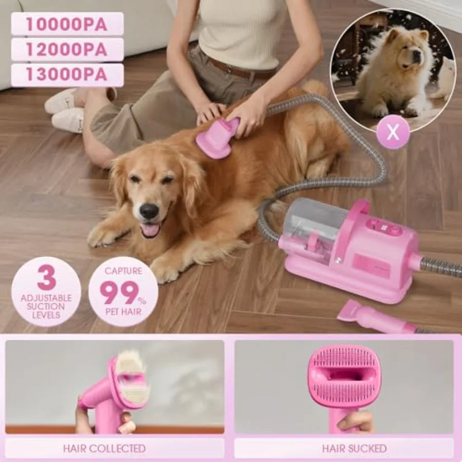 Complete Dog Grooming Vacuum and Dryer Set