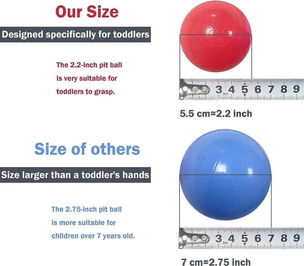 1000 Non-Toxic Ball Pit Balls