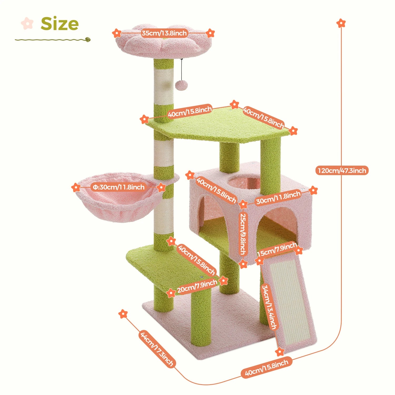 Flower Cat Tree