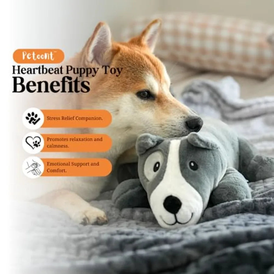 Anxiety-Relief Heartbeat Plush Buddy