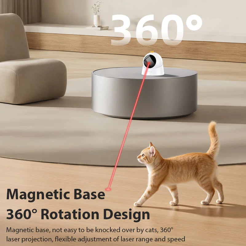 Automatic 360 degree Cat Laser Toy