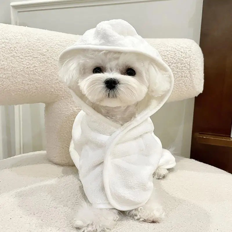 Soft Super Absorbent Pet Bathrobe