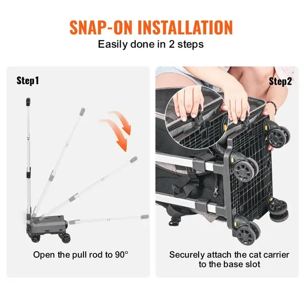 Airline Approved Rolling Backpack, Removable Wheels