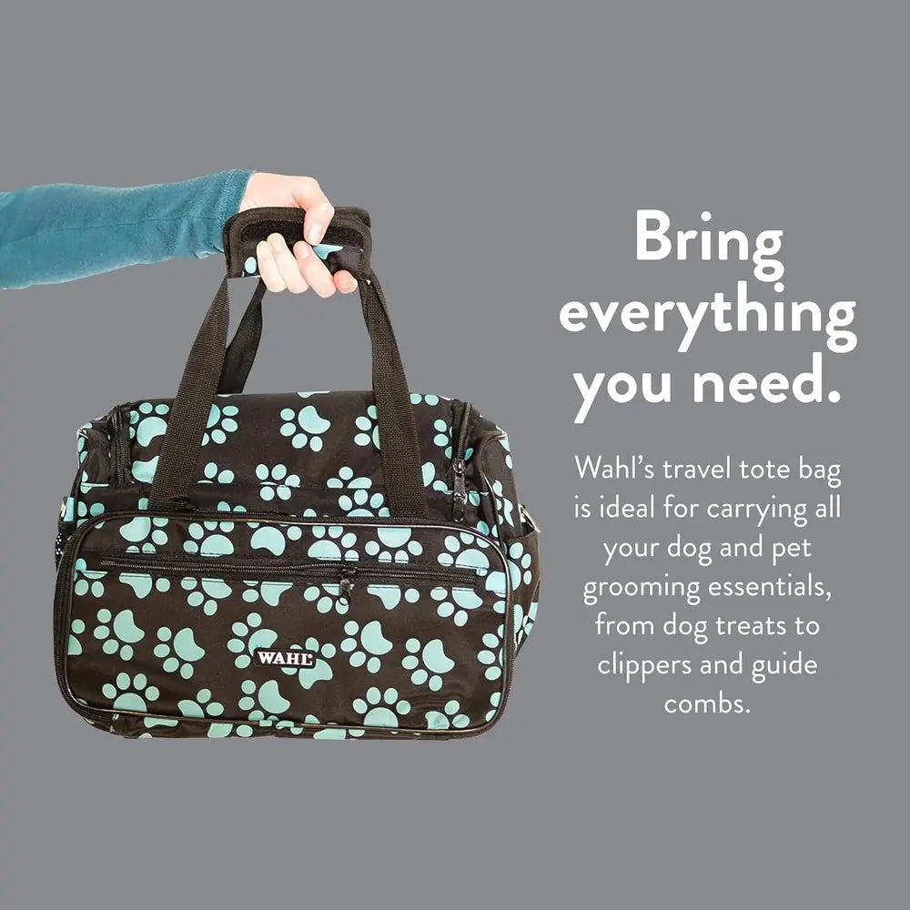 Paw Print Pet Travel Tote Bag
