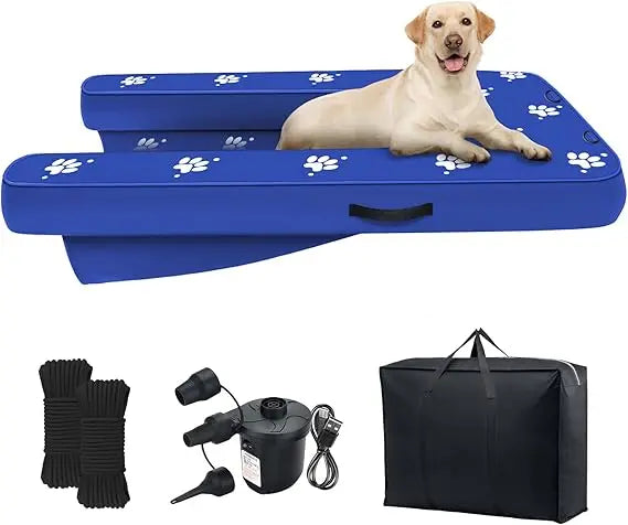 Inflatable Dock Platform with Electric Pump