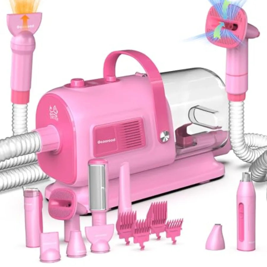 Complete Dog Grooming Vacuum and Dryer Set