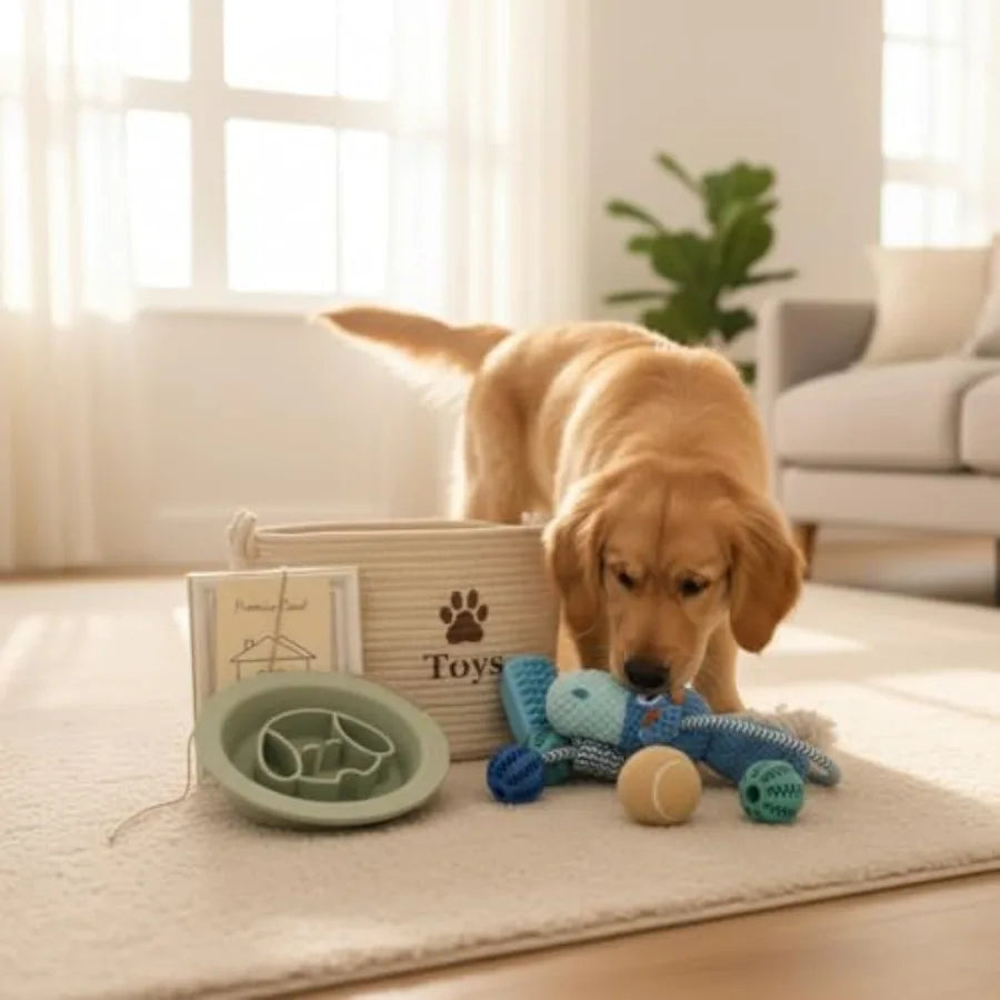 New Puppy Welcome Home Gift Basket