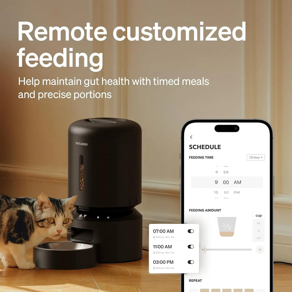 Smart Automatic Pet Feeder with App Control