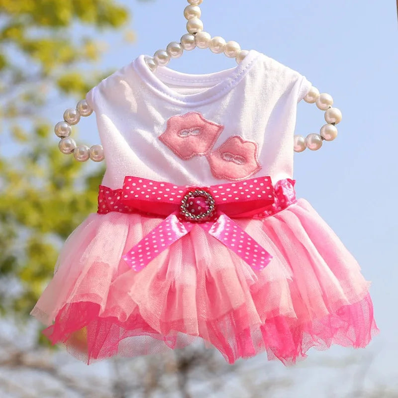 Sweet Princess Dress for Small and Medium Dogs