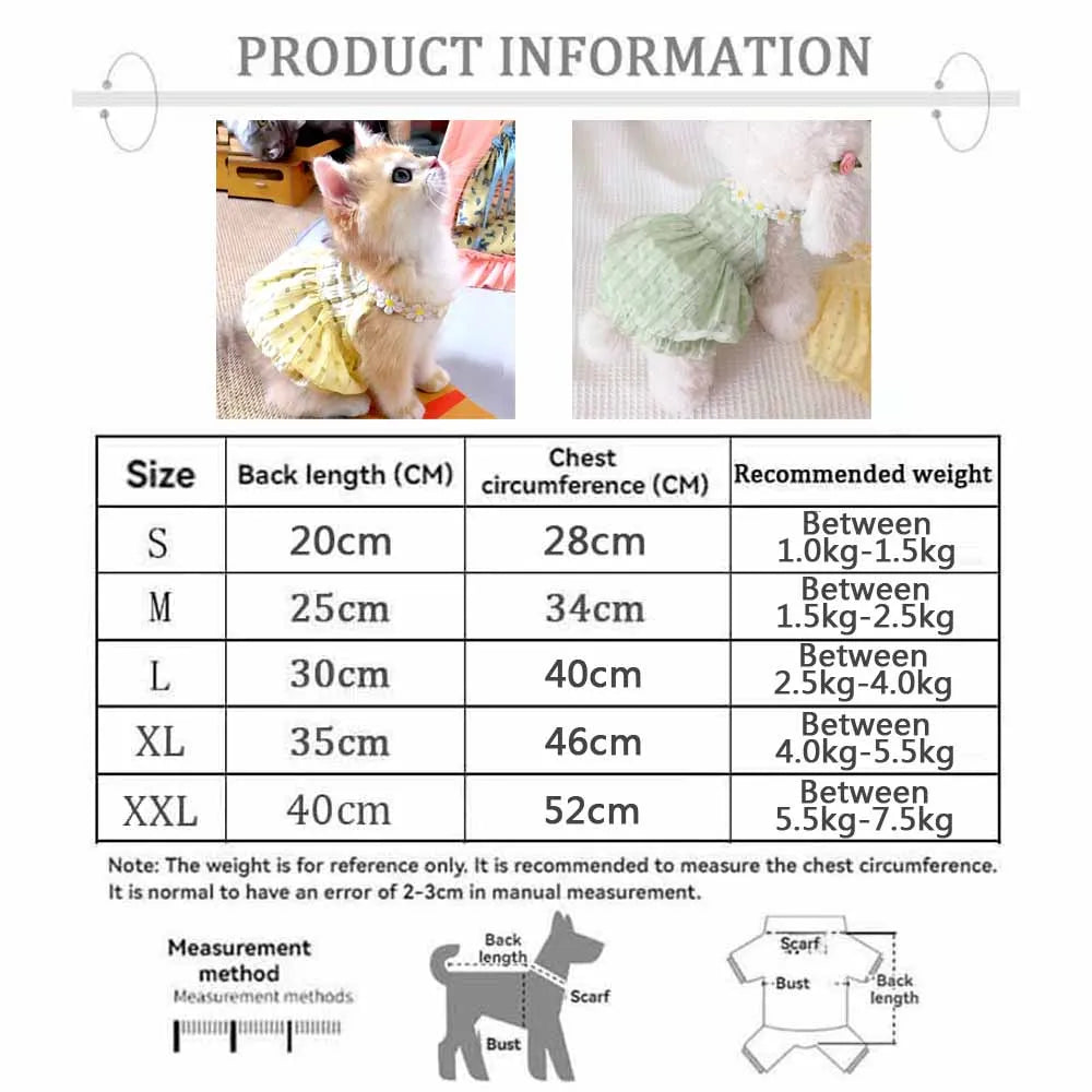 Adorable Small Dog or Cat Dress