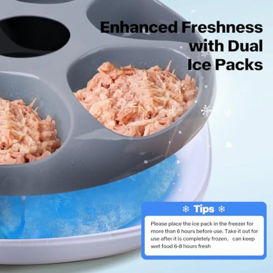 Cordless Wet/Dry Pet Food Automatic Feeder