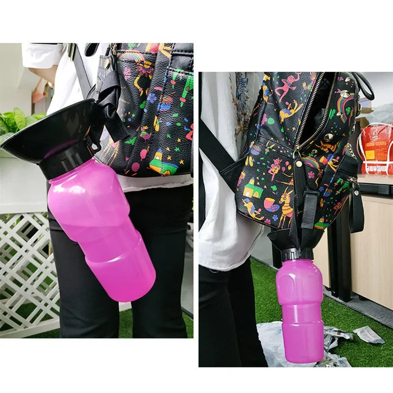 500ml Portable Pet Dog Water Bottle