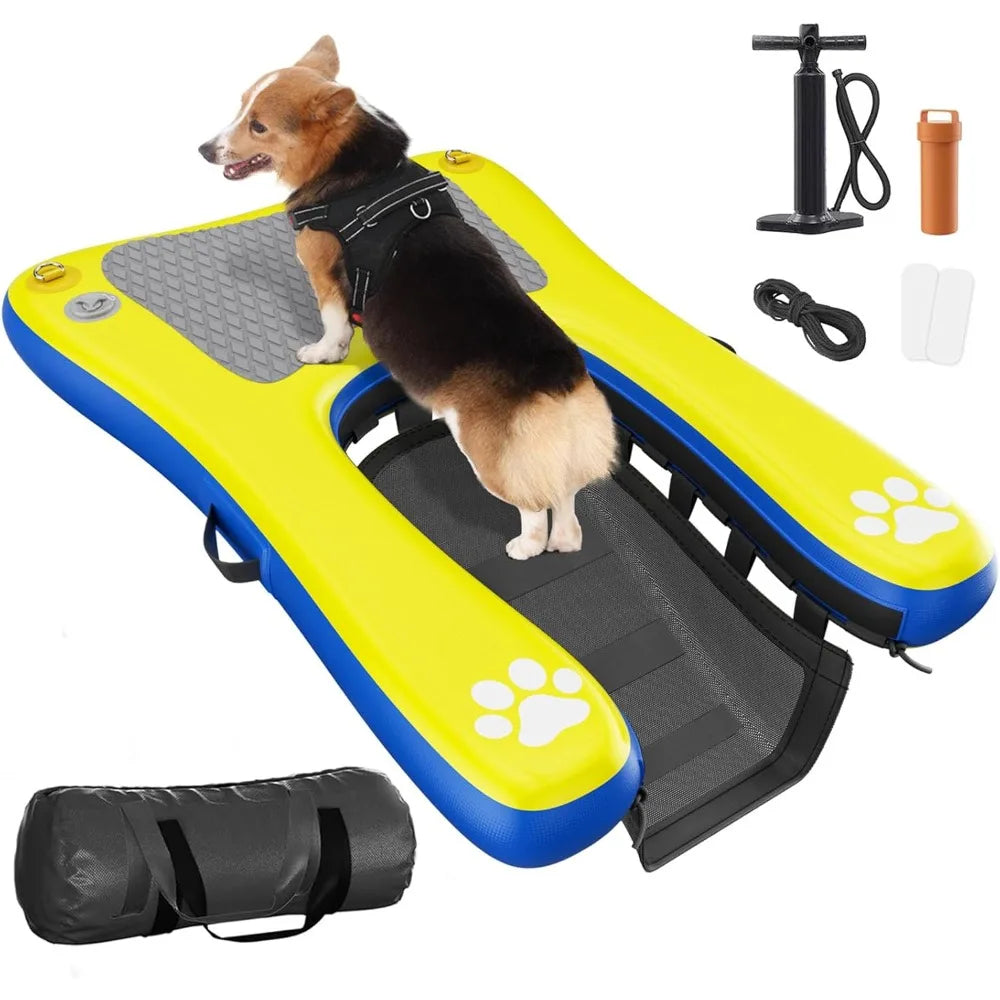 Inflatable Dog Pool Float Platform