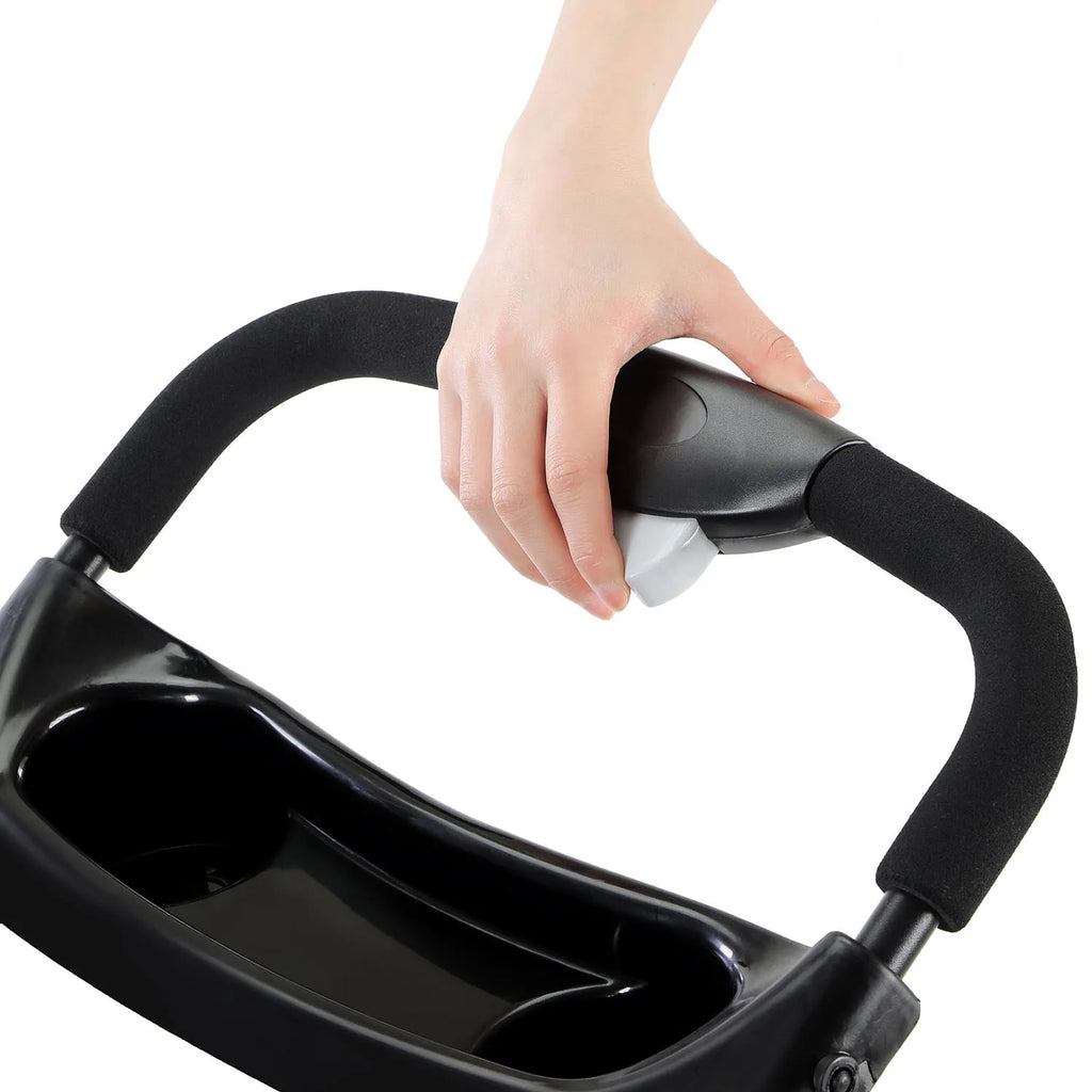 Pet Stroller with Removable Carrier
