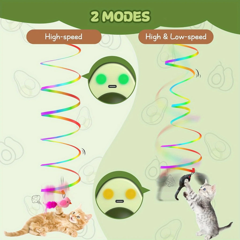 Hanging  Automatic Avocado Cat Toy