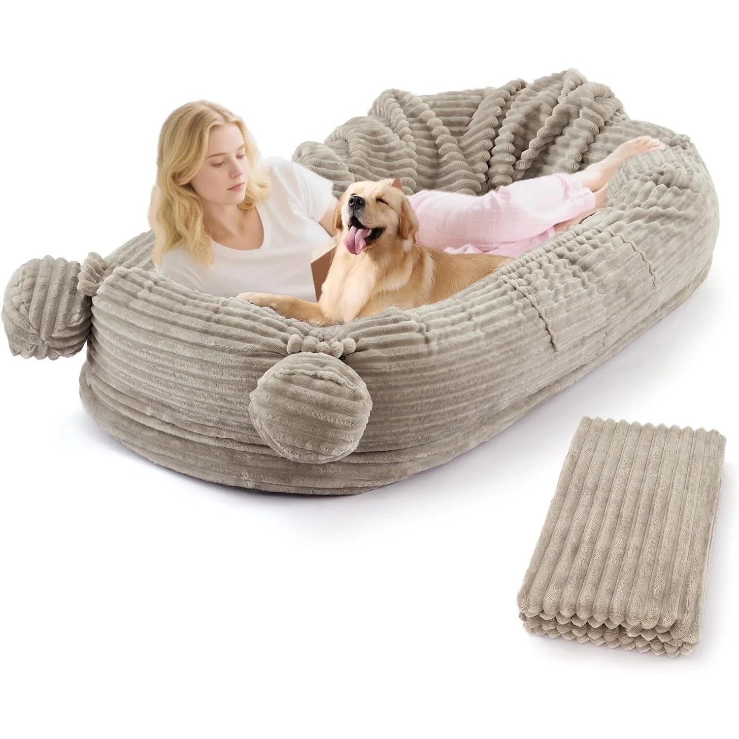 Large Human-Sized Dog Bed