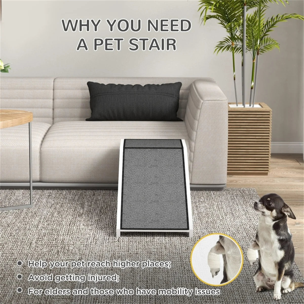 Anti-Slip Pet Safety Ramp