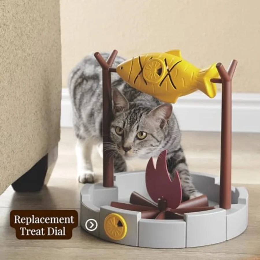 Cat Slow Feeder Treat Dispenser