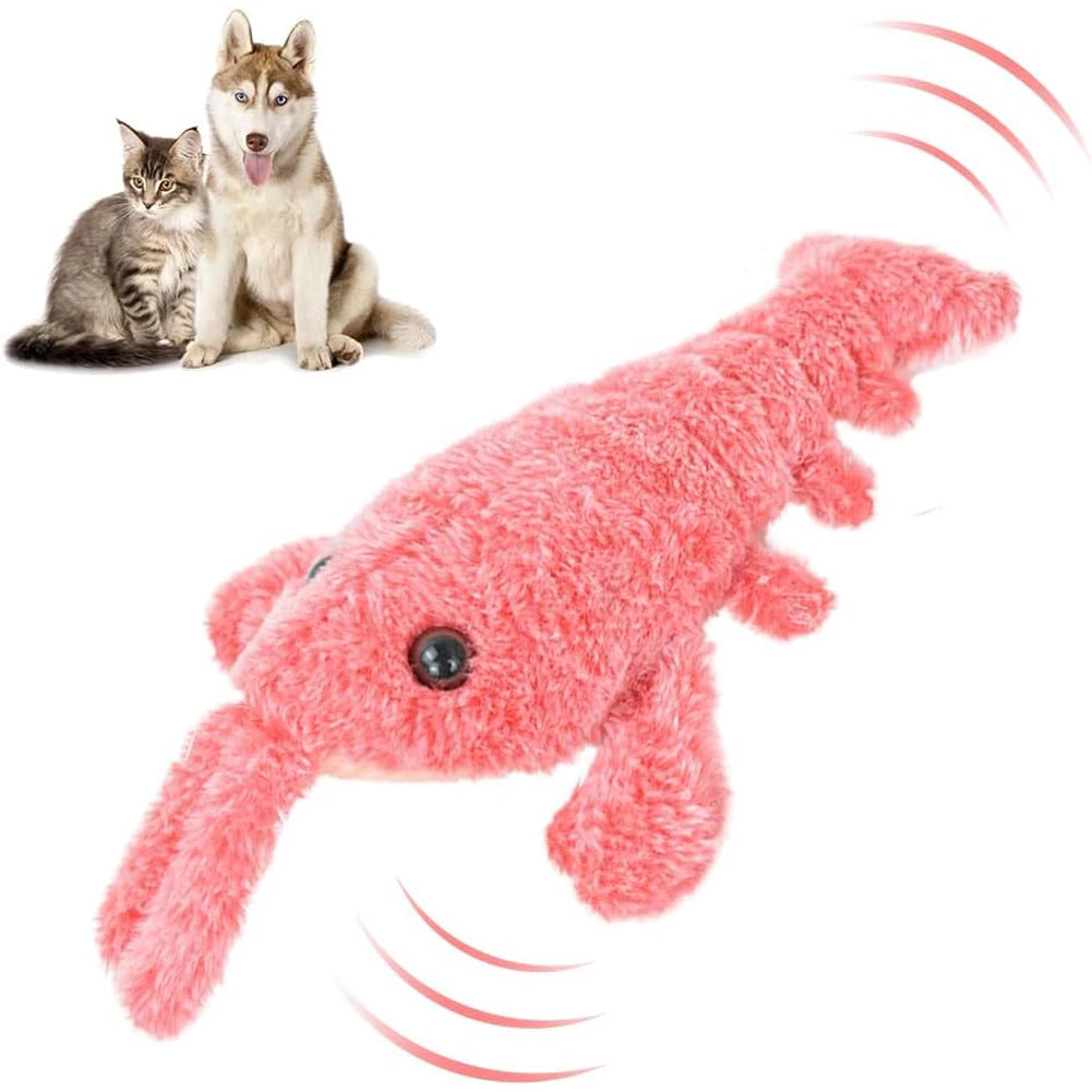 Interactive Floppy Lobster Dog Toy