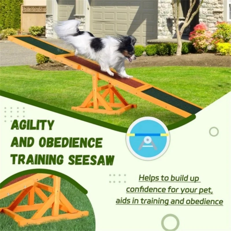 Agility Teeter Totter Dog Training Toy