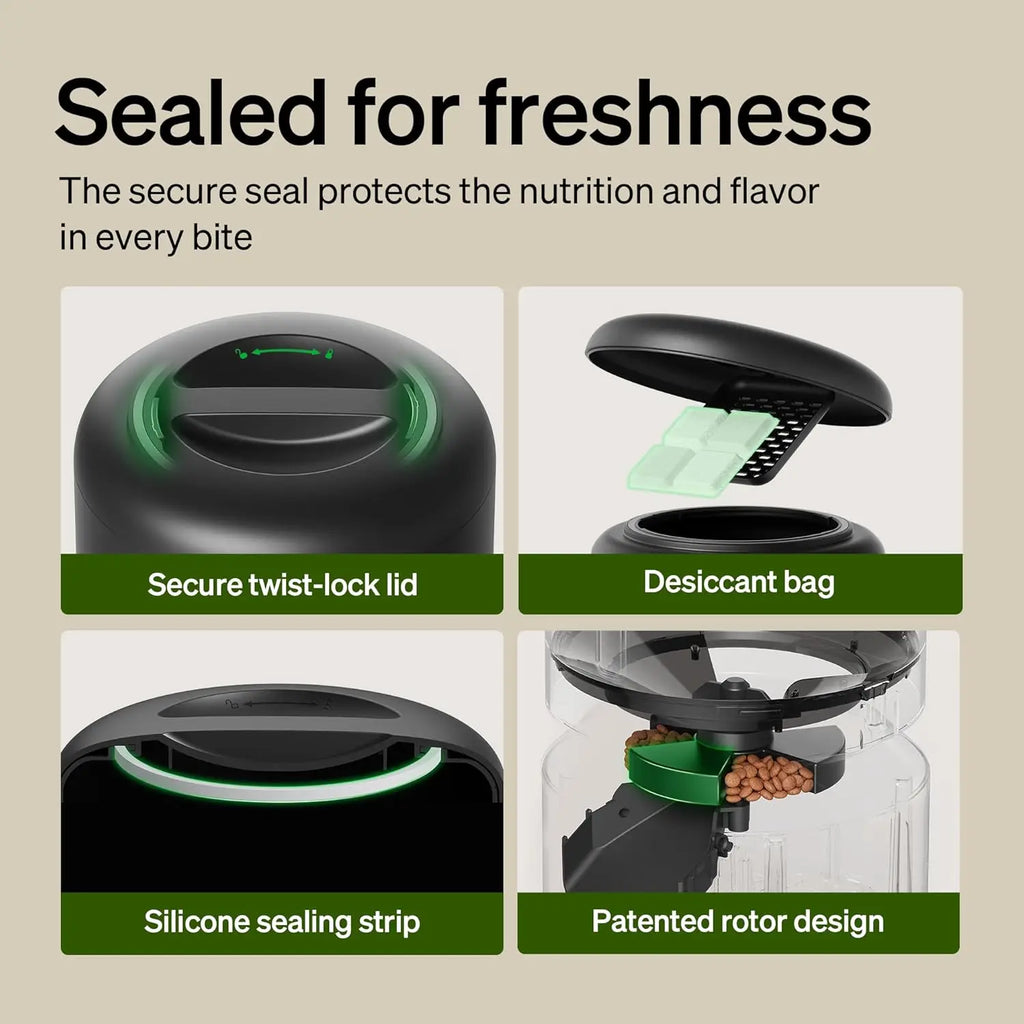 Smart Automatic Pet Feeder with App Control