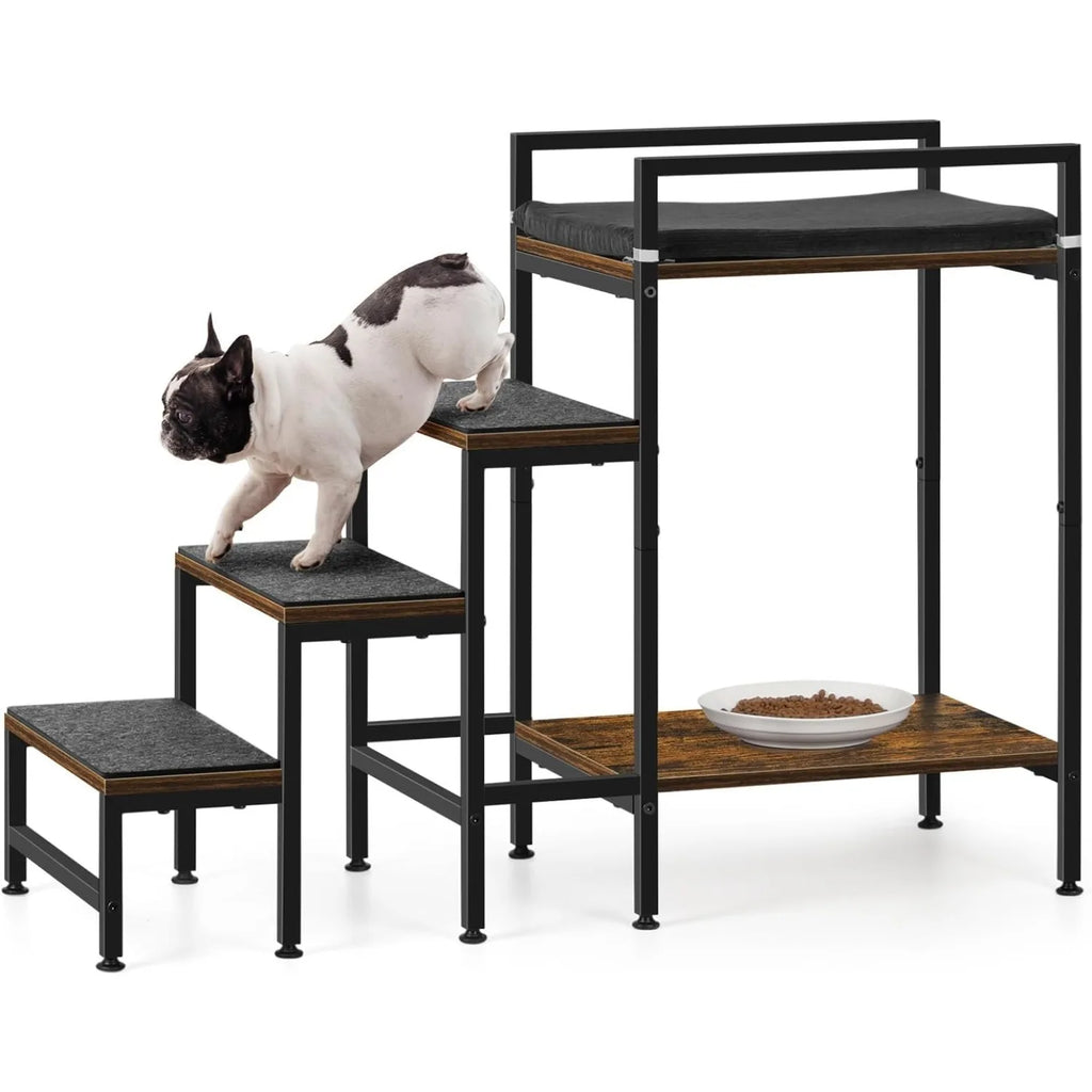Pet Window Perch with Stairs