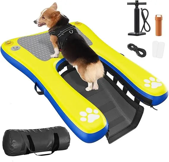 Inflatable Dog Pool Float Platform
